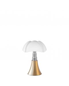 Lampe MINI PIPISTRELLO LED dimmable laiton satiné