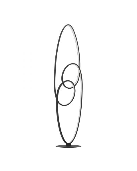 Lampadaire LED GIANELLA noir H120,5cm