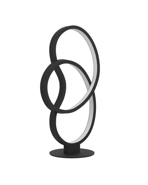 Lampe de table LED GIANELLA noir H39,5cm