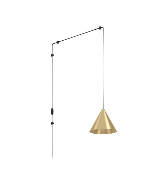 Applique NARICES doré L142cm