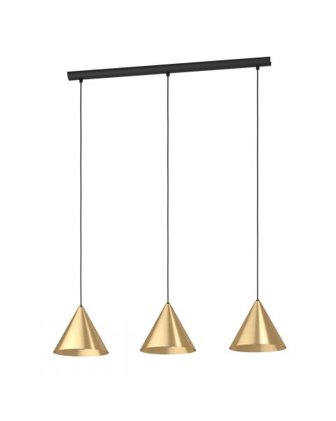 Suspension NARICES laiton L92cm