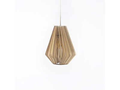 Suspension AMBRE bois FSC Ø21cm