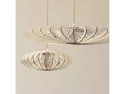 Suspension AZUR bois FSC Ø50cm