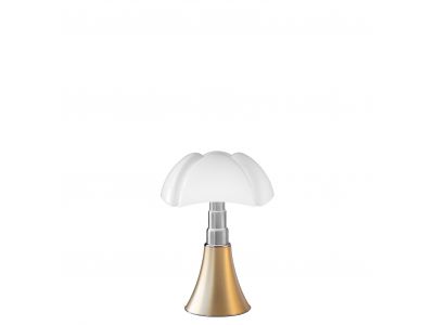 Lampe MINI PIPISTRELLO LED dimmable laiton satiné