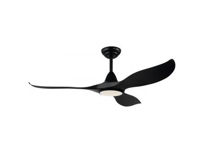 Ventilateur LED dimmable CIRALI noir D132cm