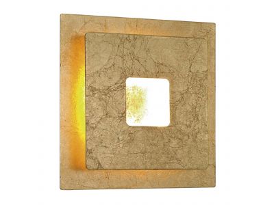 Applique LED BAYONNE doré Ø18cm