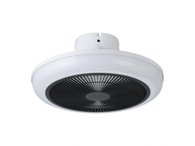 Ventilateur LED SAYULITA blanc Ø45,5cm