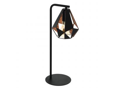 Lampe de table CARLTON 4 noir H51cm
