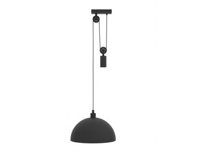 Suspension WINKWORTH 1noir Ø38cm