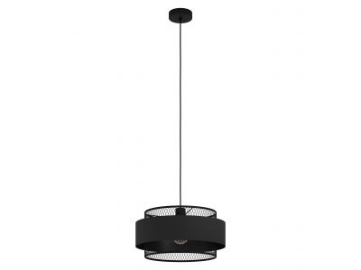 Suspension BAZLEY noir Ø40cm