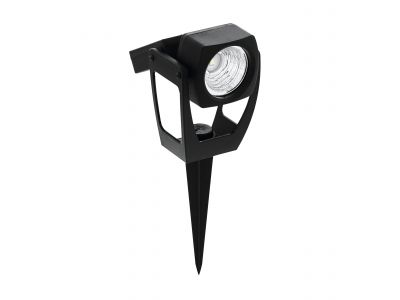 Borne à piquer extérieure SOLAIRE LED Z_SOLAR noir H23cm
