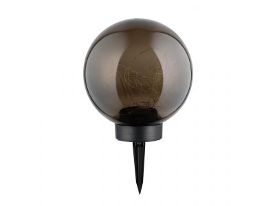 Set de 4 bornes extérieur à piquer LED Z_SOLAR noir H32cm