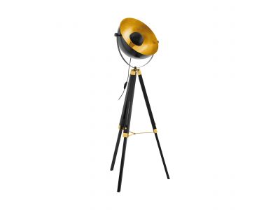 Lampadaire COVALEDA noir H170cm
