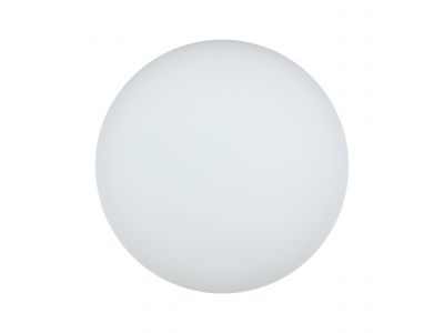 Plafonnier ELLA verre blanc Ø28cm