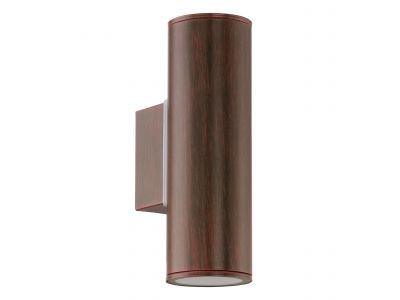 Applique extérieure RIGA marron H20cm