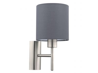 Applique PASTERI gris L14,5cm