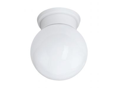 Plafonnier DURELO blanc Ø16cm