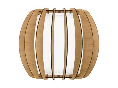 Applique STELLATO bois/naturel H25cm