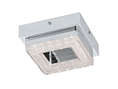 Plafonnier LED FRADELO argenté L14cm