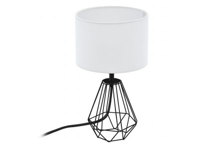 Lampe CARLTON 2 noir H30,5cm