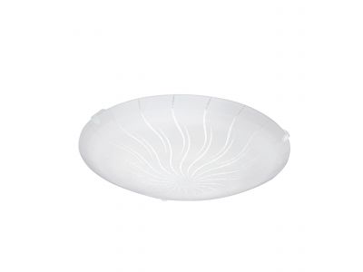 Plafonnier MARGITTA 1 blanc Ø25cm