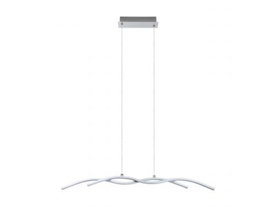 Suspension LED LASANA 2 argenté L87cm