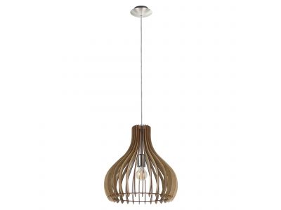 Suspension TINDORI bois/naturel Ø38cm