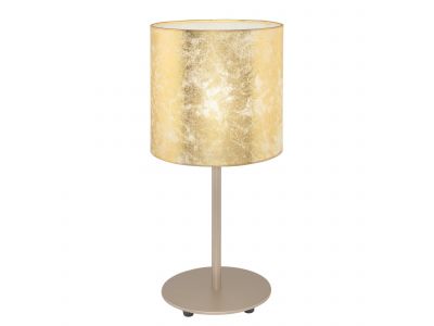 Lampe VISERBELLA doré H40cm