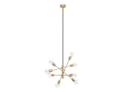 Suspension métal laiton GRADOLI 1 E27 8X40W