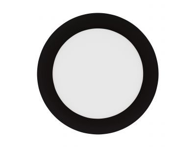 Spot à encastrer métal noir FUEVA-Z LED INT 1X10,5W