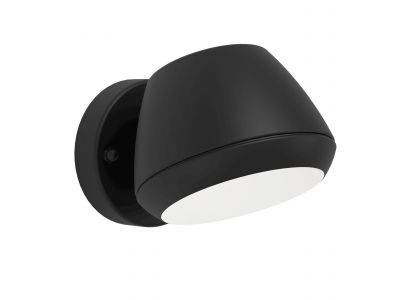 Applique extérieure NIVAROLO noir L14,5cm
