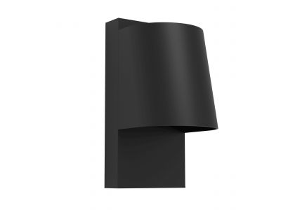 Applique extérieure STAGNONE noir HT20,5cm