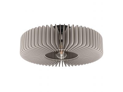 Plafonnier PALOMBAIA bois blanc Ø50cm