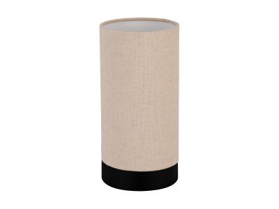 Lampe à poser FENIGLIA tissu naturel H25,5cm