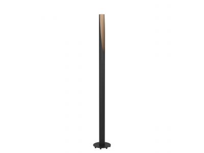 Lampadaire BARBOTTO bronze/noir H137cm