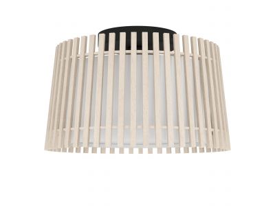 Plafonnier FATTORIA bois naturel Ø38cm