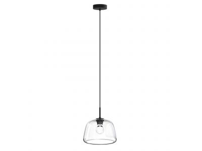 Suspension GIOBOLE verre transparent Ø24cm