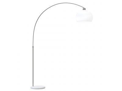 Pied de lampadaire FLOOR BASE nickel gris H200cm