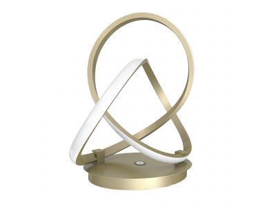 Lampe de table LED dimmable INDIGO doré H33cm
