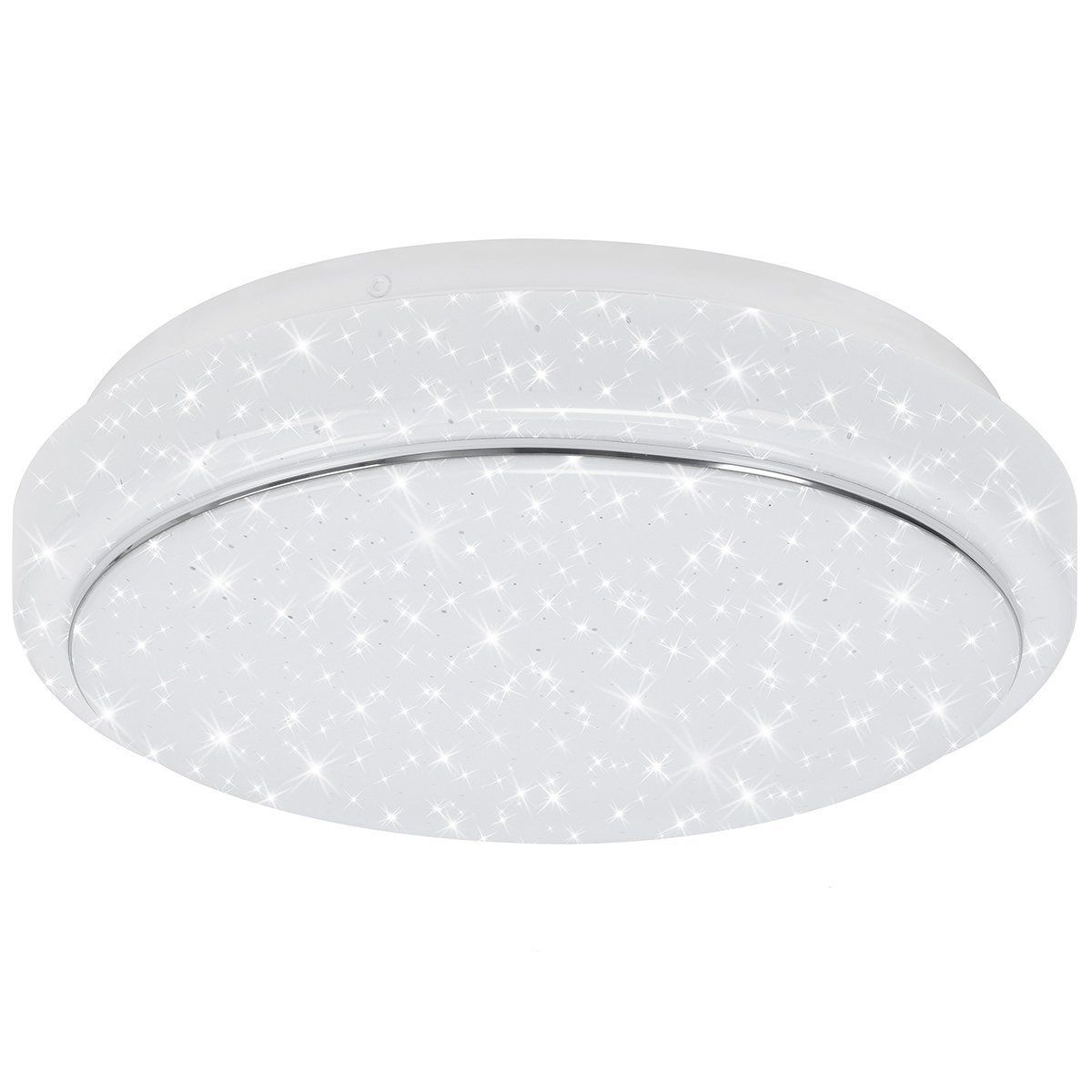 Plafonnier Salle De Bain Led Volare Blanc En Métal 