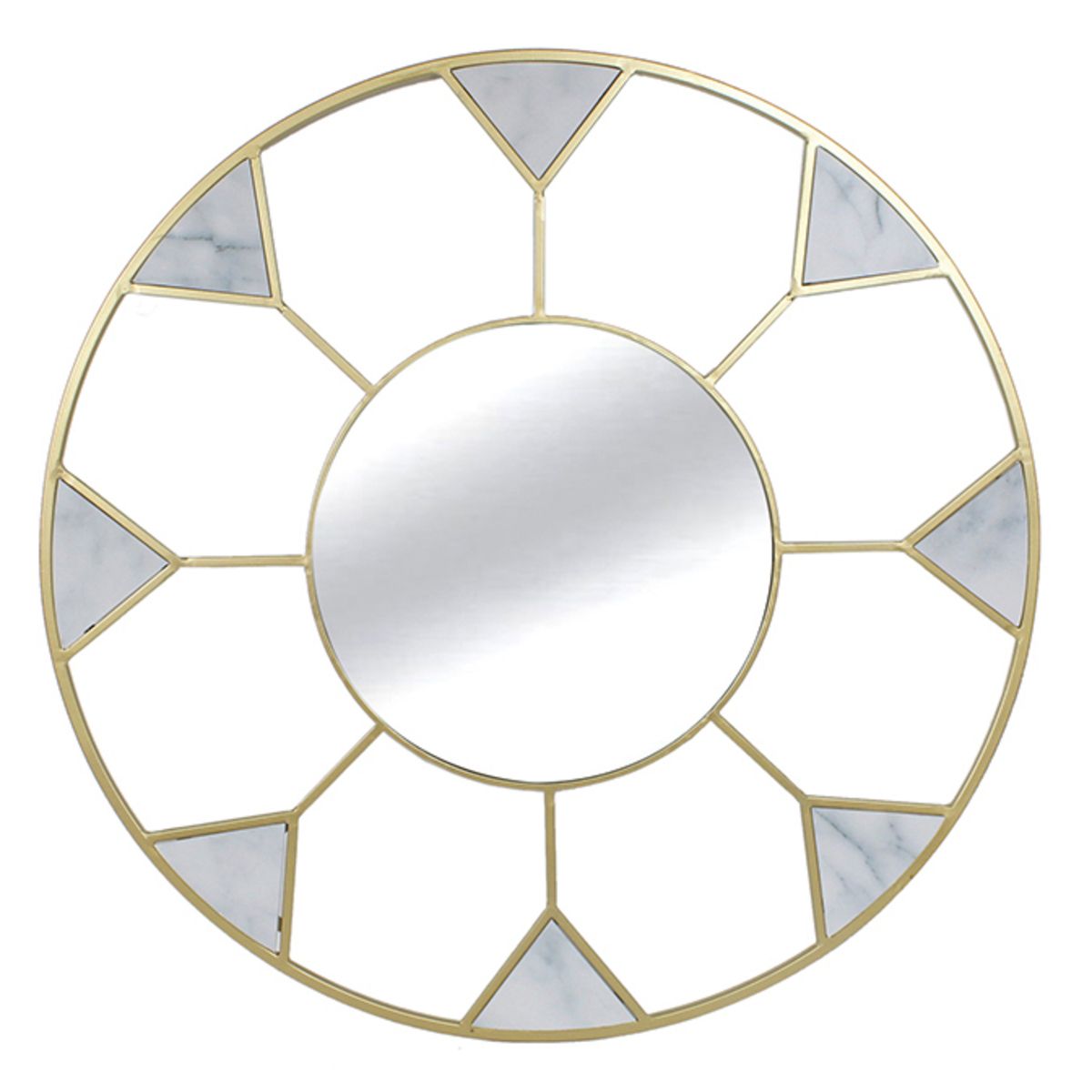 Miroir de courtoisie anse tube de métal Chehoma 31659