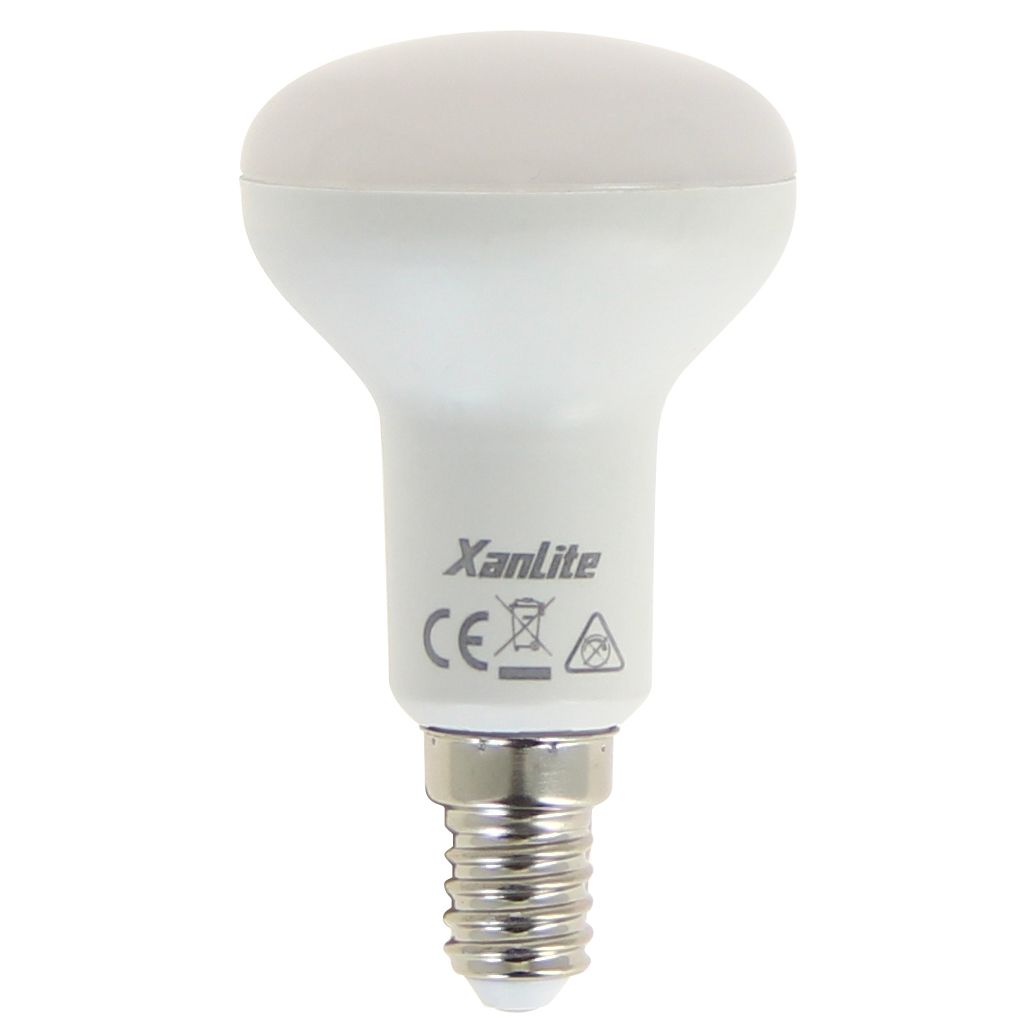 Ampoule LED E14 FILAMENT CLEAR éclairage blanc chaud 4W 470 lumens Ø3.5cm