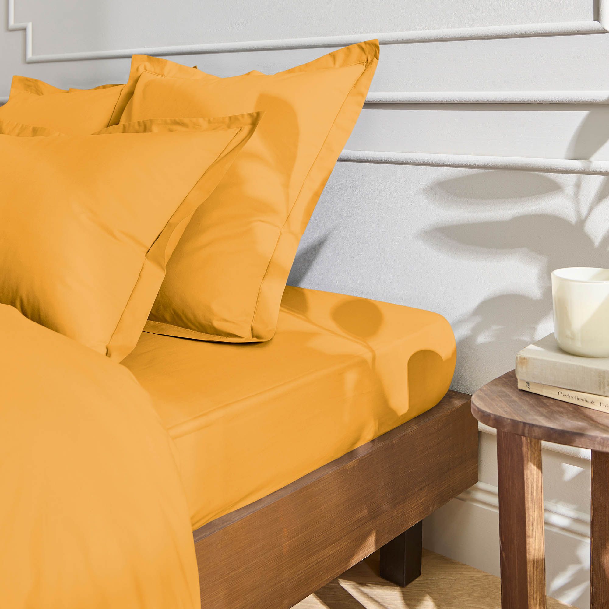 Drap housse PERCALE Bonnets 40 cm - MONTELEONE