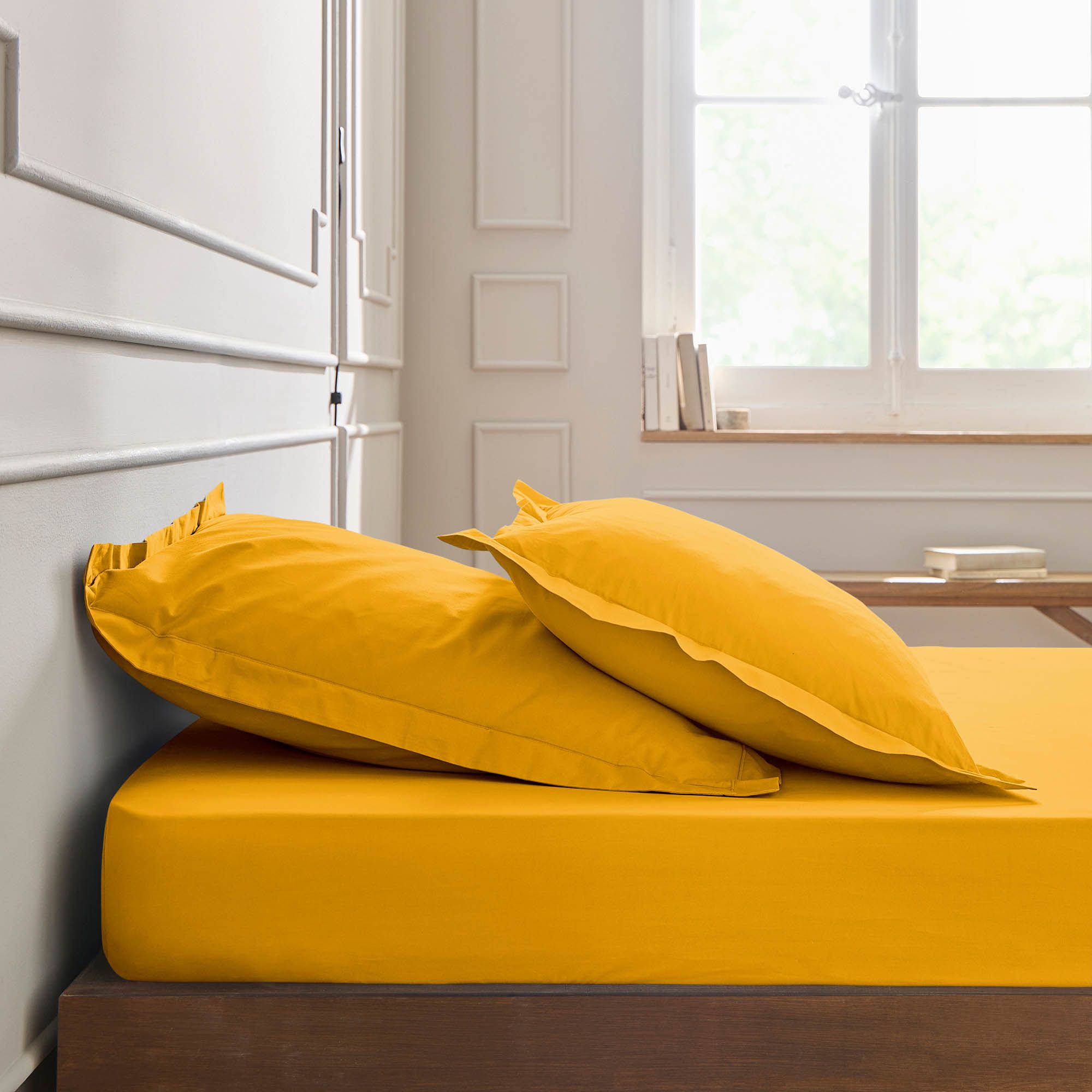 Drap housse PERCALE Bonnets 40 cm - MONTELEONE