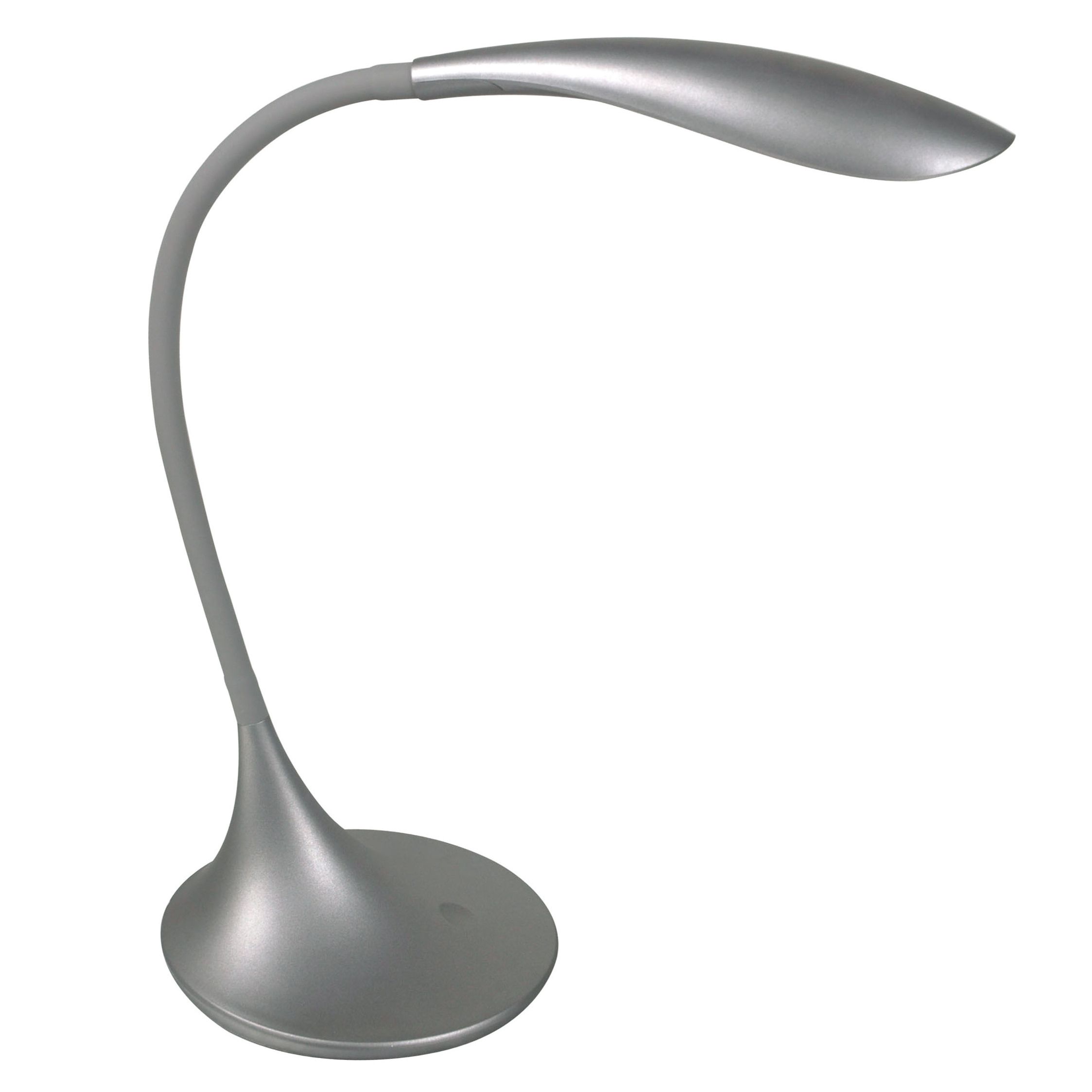 Lampe de bureau LED ARROW en aluminium gris