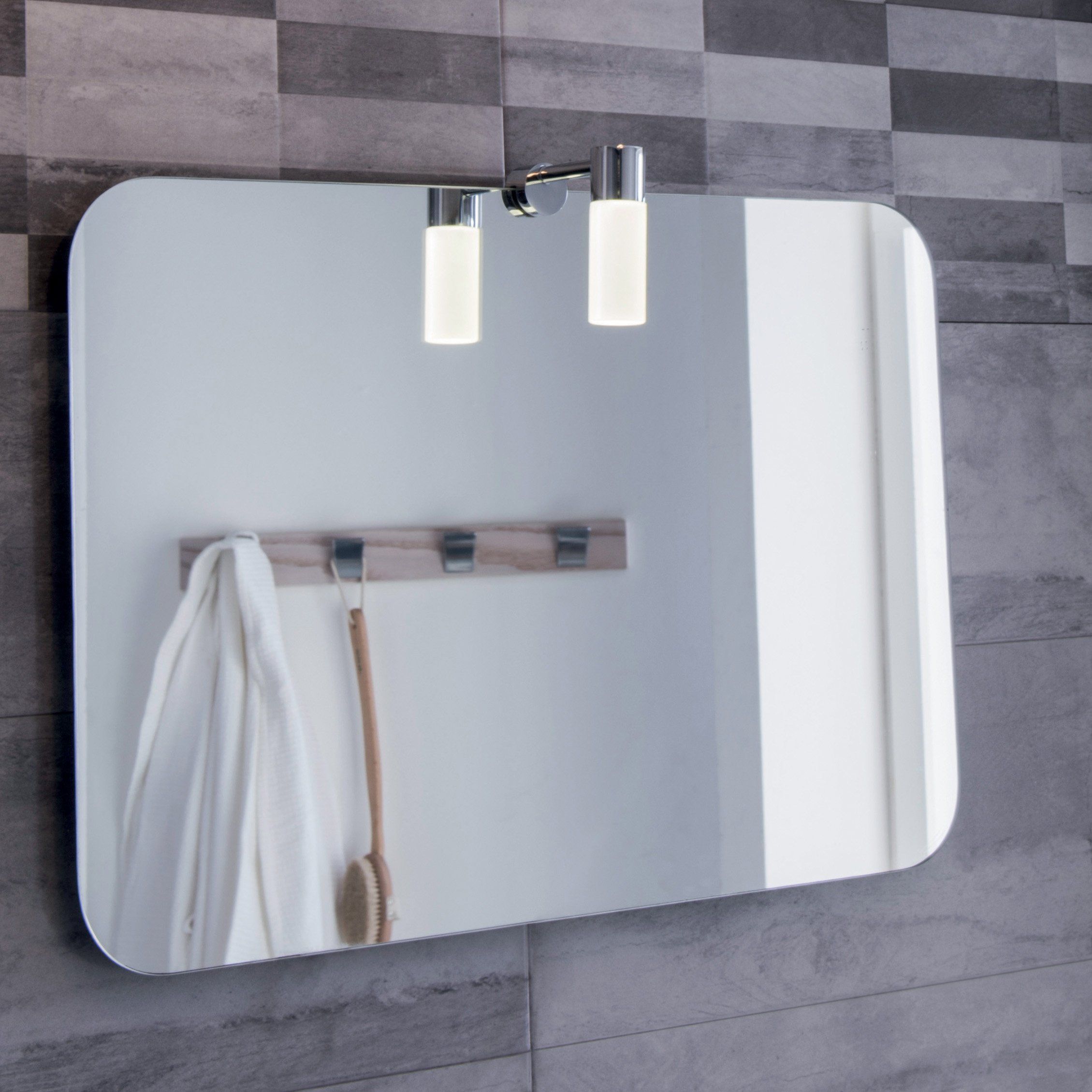 Els Banys 01041907 Applique de salle de bain Luka Chrome 60 