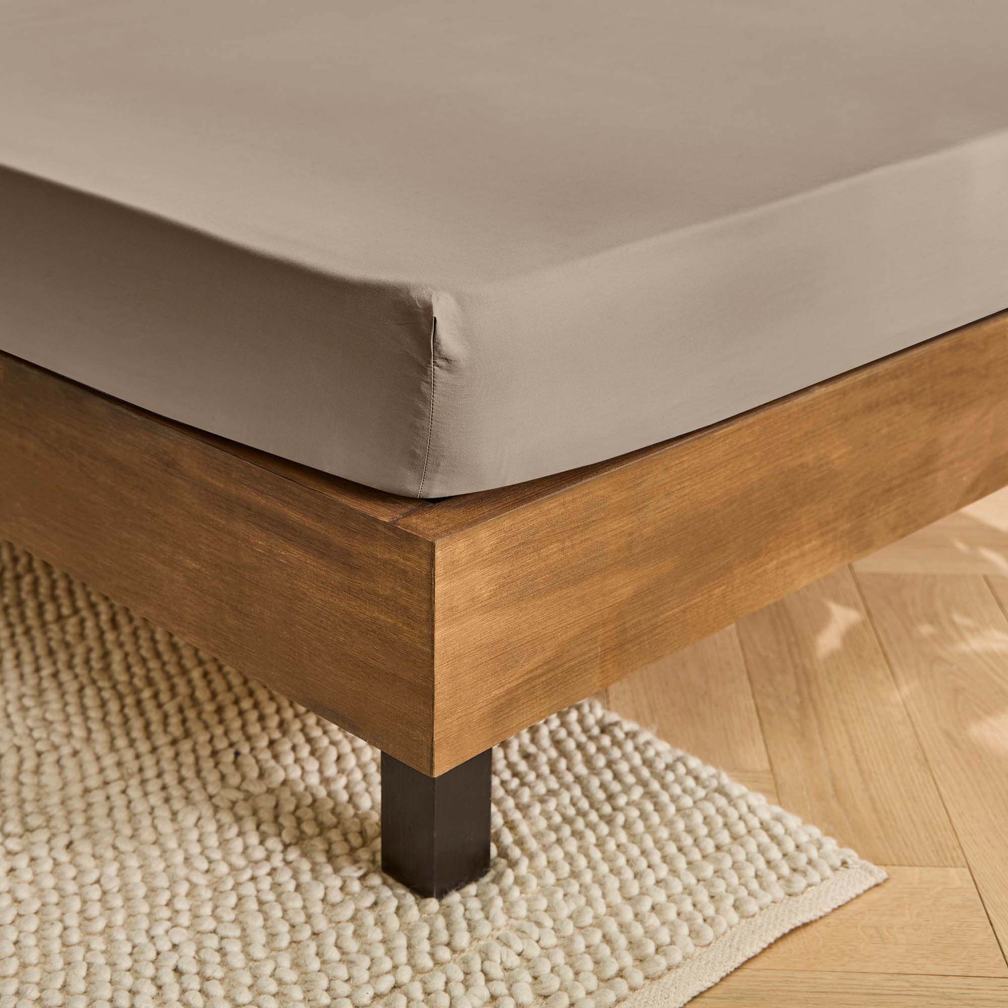 Drap housse PERCALE DUO pour sommier articulé - MONTELEONE