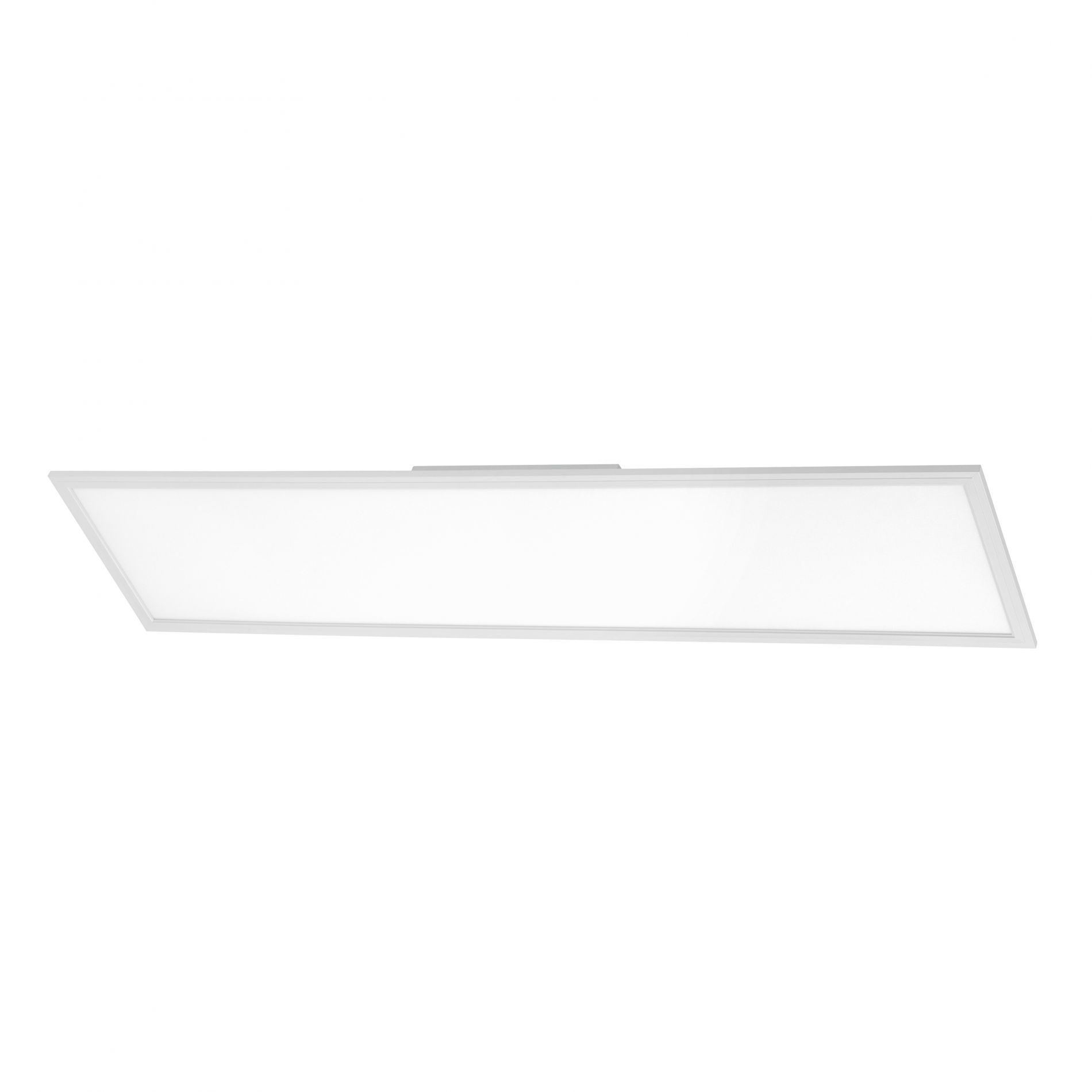 Plafonnier LED SIMPLE (4100lum) en métal et plastique blanc