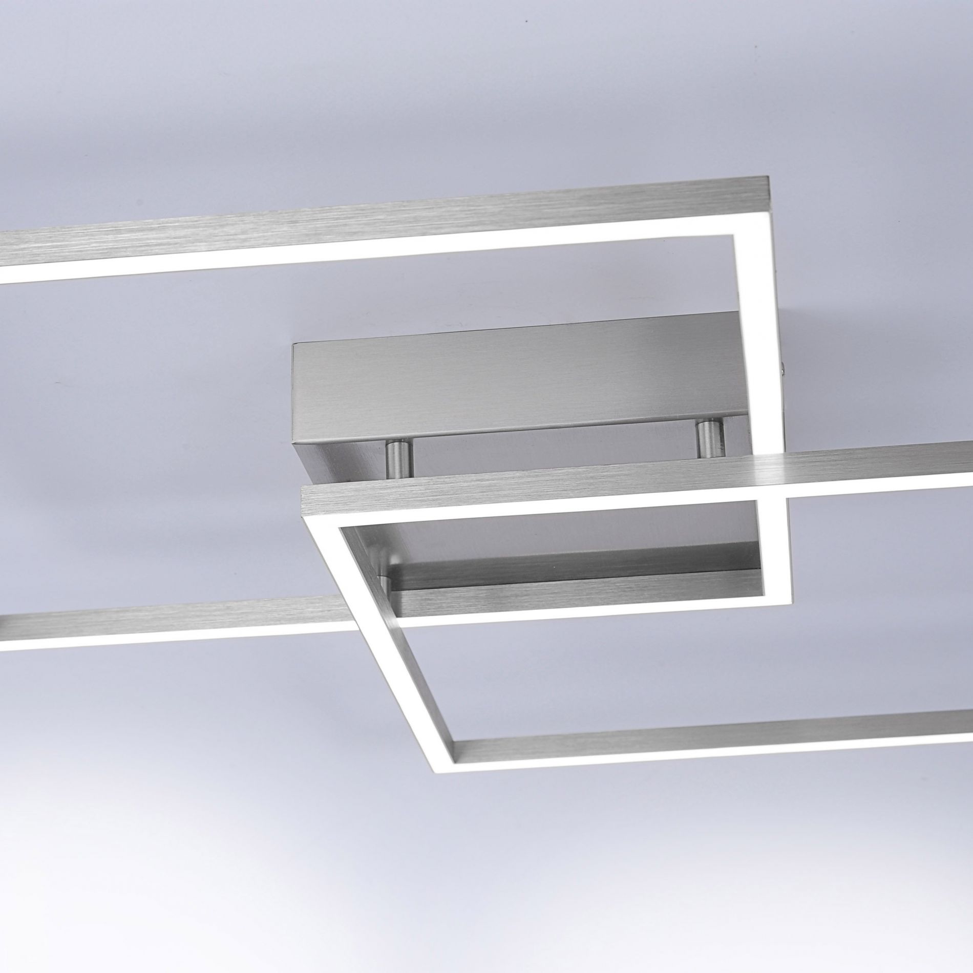 Plafonnier LED INIGO (30W) en métal gris