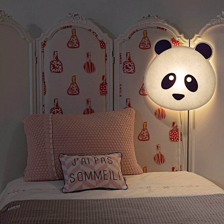 Veilleuse panda LED en applique murale SOFT LIGHT